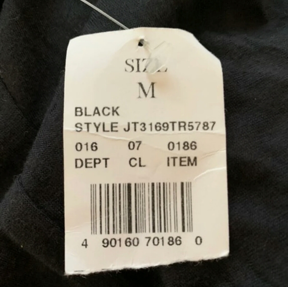 Stranded medium women's black t-shirt - Picture 6 of 7